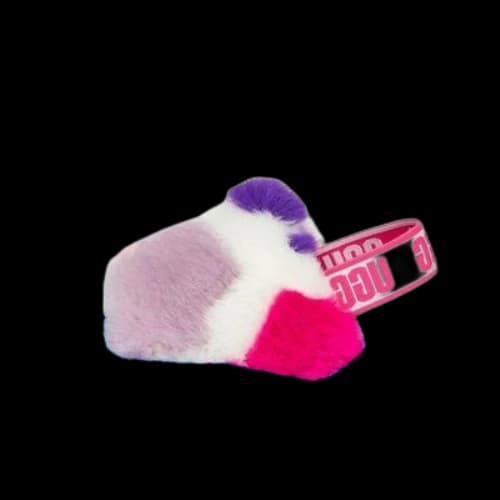 (PS) UGG Fluff Yeah Party Spots 'White'