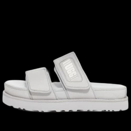 UGG Greer Platform Slide 'Metallic Grey' (Women's)
