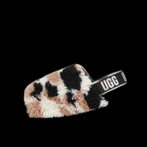 UGG Fluff Yeah 'White Black Brown' (Women's)