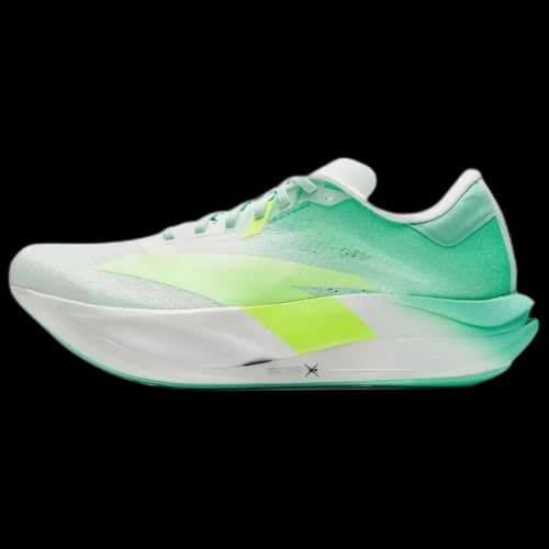 Anta C202 7.0 Low top Carbon Plate Racing Running Shoes Men's Papyrus White Thousand Mountain Green Neon Yellow