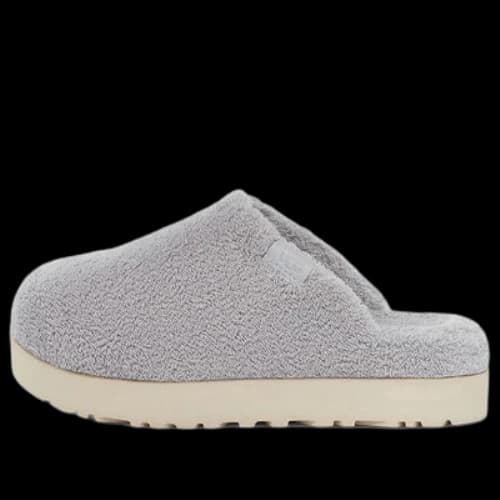UGG Fluff Yeah Slide 'Metallic Grey' (Women's)