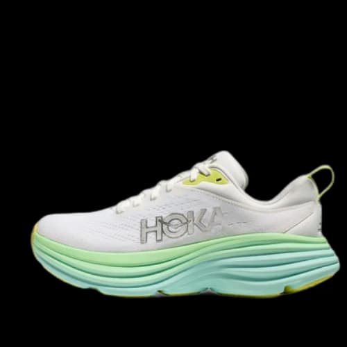 HOKA ONE ONE Bondi 8 D Wide 'Champagne White Sea Blue' (Women's)