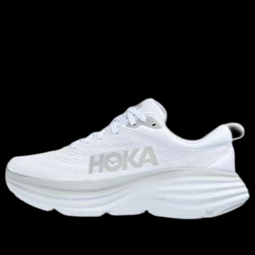 HOKA ONE ONE Bondi 8 Wide 'White' (Women's)