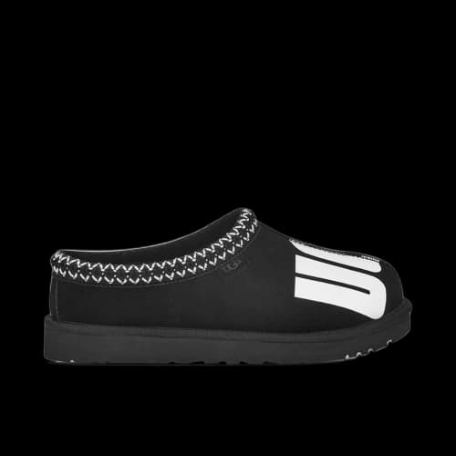 UGG Tasman Broken Logo Slipper Black