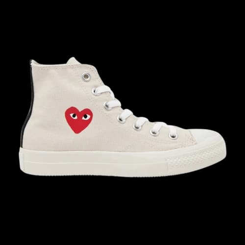 Converse Comme des Garçons x Chuck Taylor All Star Hi 'Milk'