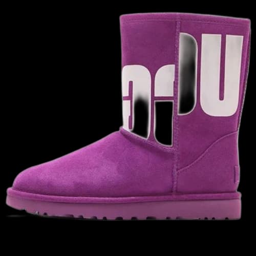 UGG Classic Short 2 Chopd 'Purple' (Women's)