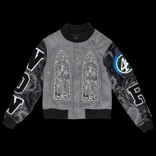 Who Decides War Namesake Varsity Jacket 'Grey'