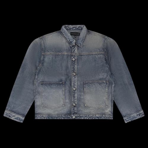 Who Decides War Furor Waxed Denim Jacket 'Indigo'