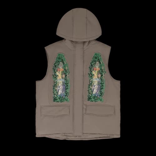 Who Decides War Garden Glass Vest 'Green'