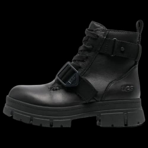 UGG Ashton Lace-up Boots 'Black' (Women's)