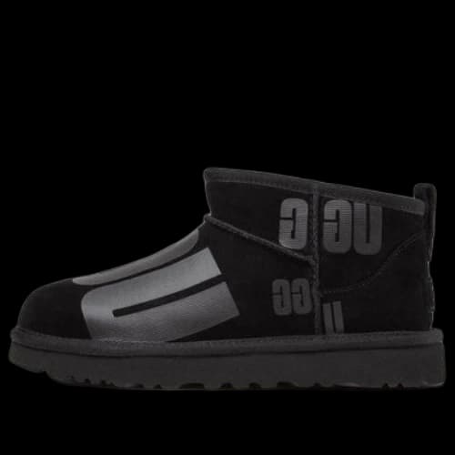UGG Classic Mini Scatter Graphic 'Black' (Women's)