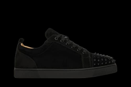 Christian Louboutin Louis Junior Spikes Flat 'Taupe'