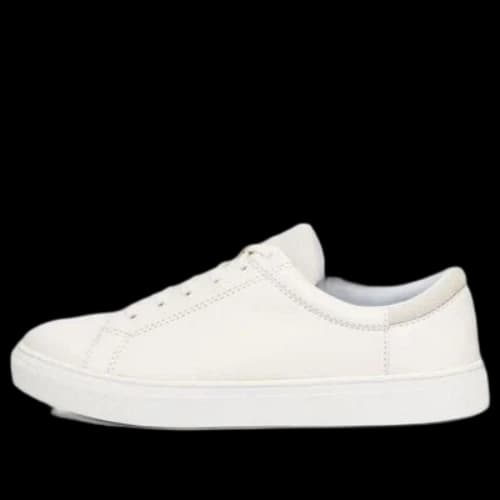 UGG Baysider Low Weather Shoe 'White Leather'