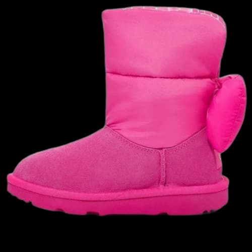 (GS) UGG Bailey Bow Maxi 'Pink'