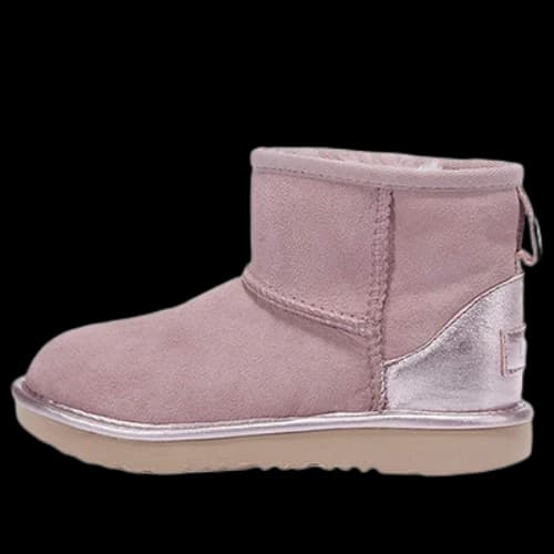 (GS) UGG Classic Mini Shine 'Pink Rose'