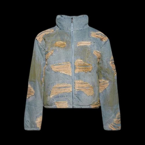 Who Decides War Vintage Bomber Jacket 'Denim'