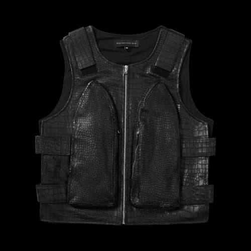 Who Decides War Croc Bullet Point Vest 'Coal'