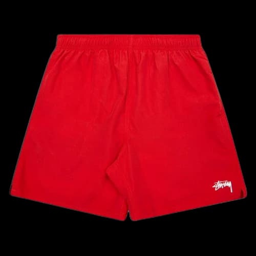 Stussy Classic Stock Water Short 'Red'