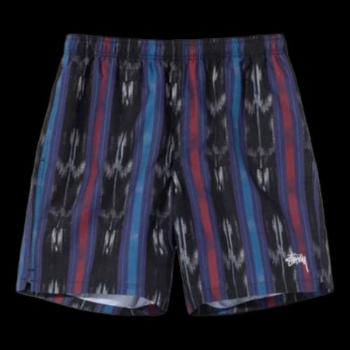 Stussy Ikat Stripe Water Short 'Black'