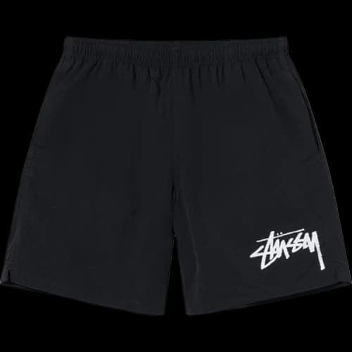 Stussy Big Stock Water Shorts Black