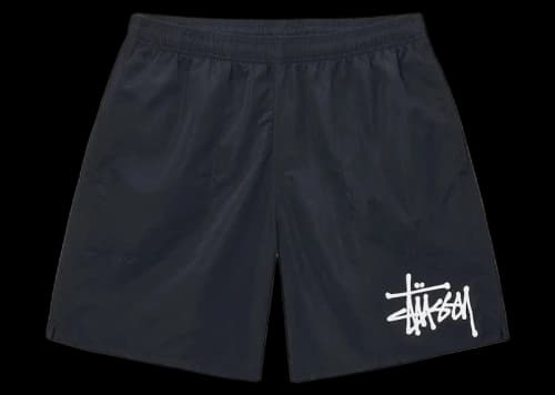 Stussy Big Basic Water Short (SS24) Black