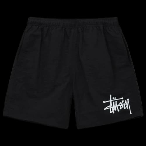 Stussy Big Basic Water Short 'Black'