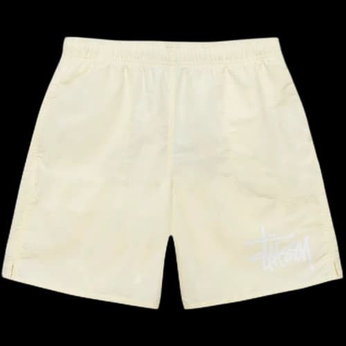 Stussy Big Basic Water Short Cream