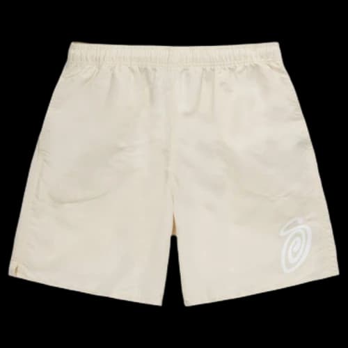Stussy Curly S Water Short 'Cream'
