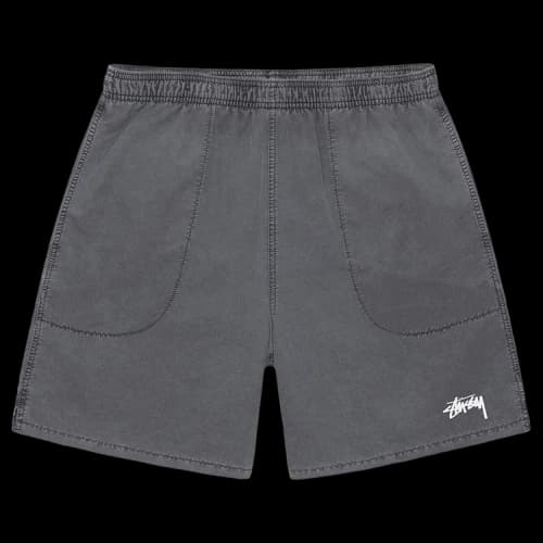 Stussy Water Stock Pigment Short Charcoal