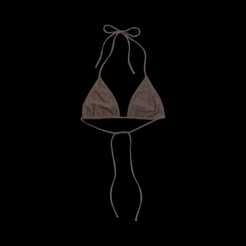 Stussy Triangle Bikini Top 'Brown'