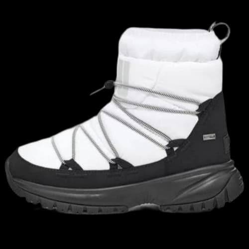 UGG Yose Puffer Mid 'White Black' (Women's)