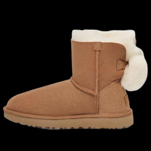 UGG Mini Bailey Fuzzy Bow (Women's)