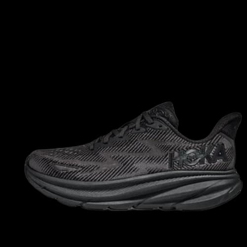 HOKA ONE ONE Clifton 9 Wide 'Black' (Women's)