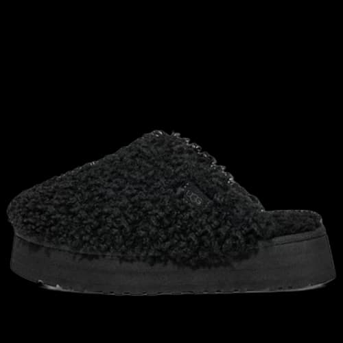 UGG Maxi Curly Platform Slippers 'Black' (Women's)