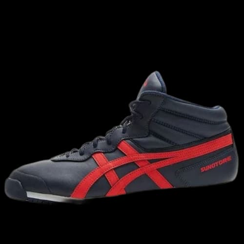 ASICS Snotre SP 7 Cozy Wear-resistant Low Tops Sports Deep Blue Red