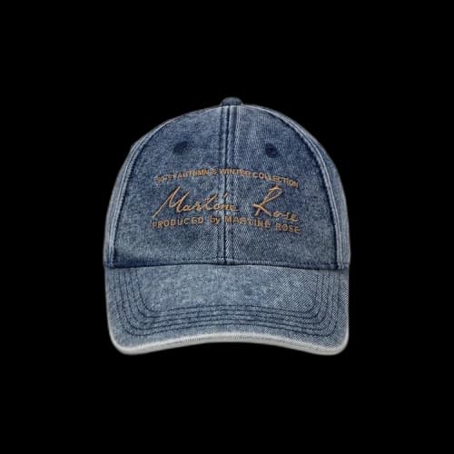 Martine Rose Signature Cap 'Blue'