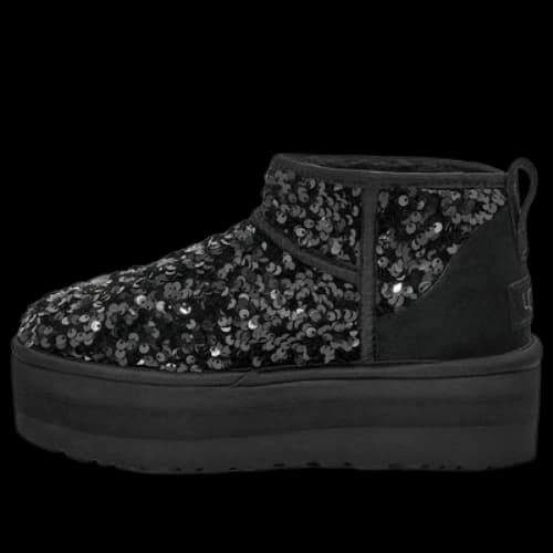 UGG Ultra Mini Chunky Sequin 'Black' (Women's)