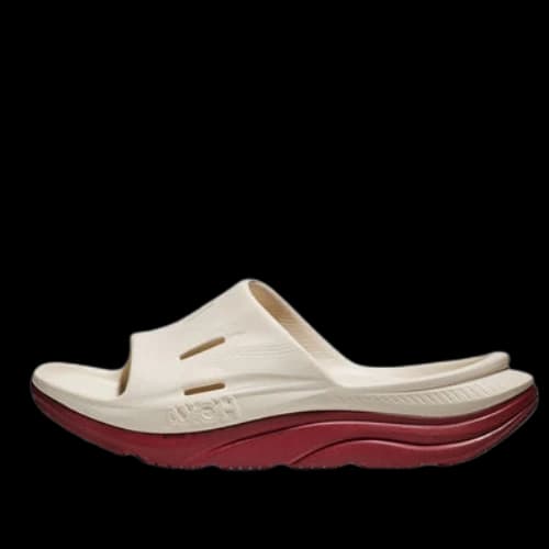 HOKA ONE ONE Ora Recovery Slide 3 'Eggnog Rust'