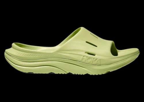 Hoka One One Ora Recovery Slide 3 Honeydew