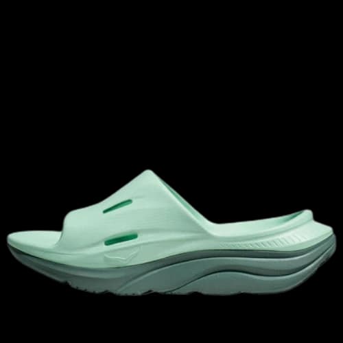 HOKA ONE ONE Ora Recovery Slide 3 'Mist Green Trellis'