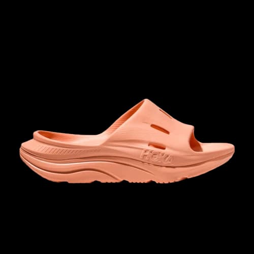 Hoka One One Ora Recovery Slide 3 Papaya