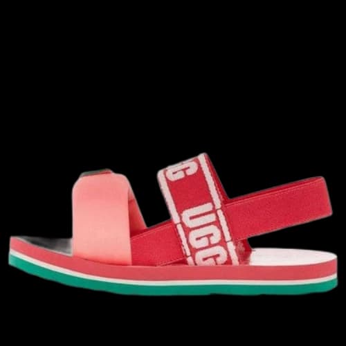 (TD) UGG Zuma Slingback Watermelon Sandals 'Rose Pink'