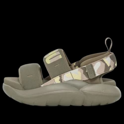 UGG LA Cloud Camopop Sport Sandal 'Moss Green' (Women's)