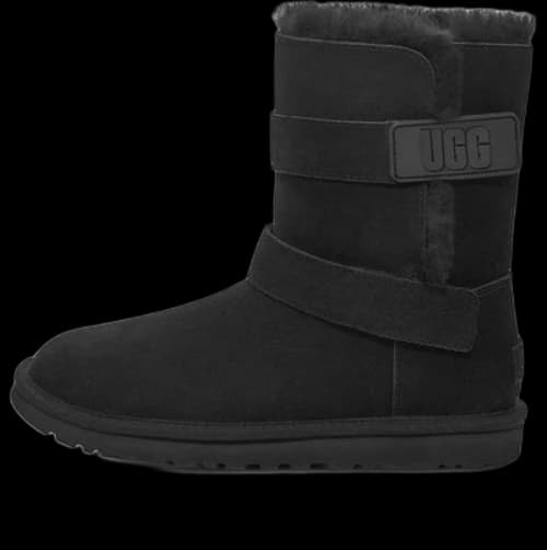 UGG Bailey Graphic Logo Strap Boot 'Black' (Women's)