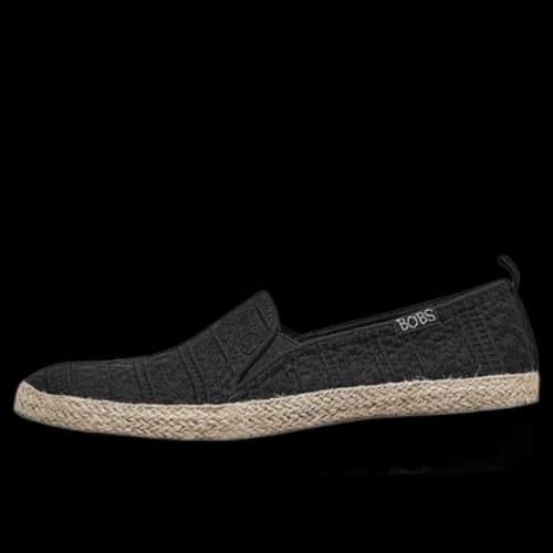 Skechers BOBS Flexpadrille HI Crisp Meadow 'Black' (Women's)