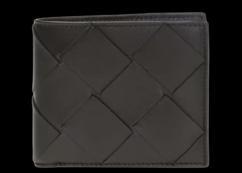 Bottega Veneta Intreccaito Bifold Wallet Black