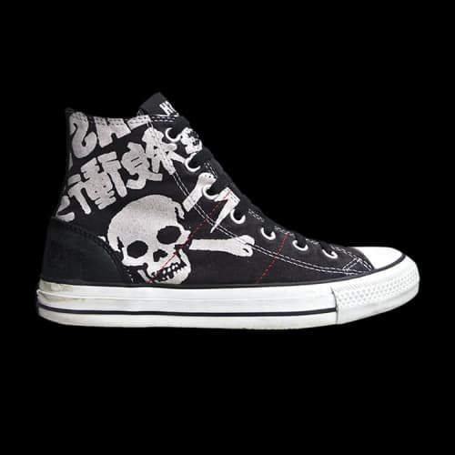Converse The Clash x Chuck Taylor All Star High 'Revolution Rock Pack - Black Skull'