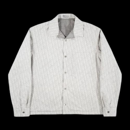 Dior Oblique Flannel Overshirt 'Grey'