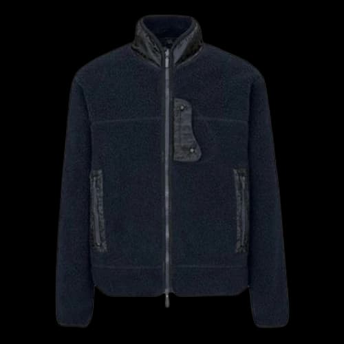 DIOR SS21 Logo Print Casual Hooded Sweatshirt For Men Blue