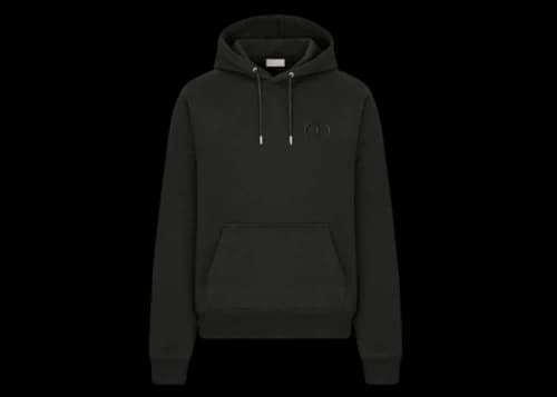 Dior "CD Icon" Hooded Sweatshirt Black